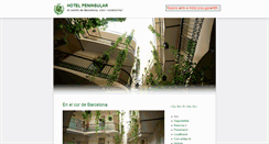 Desktop Screenshot of hotelpeninsular.net